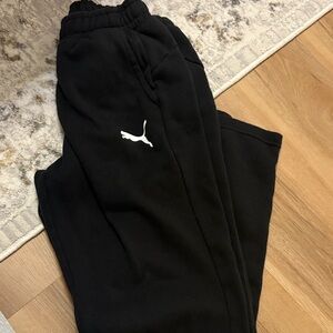 Puma Kids Black Sweatpants